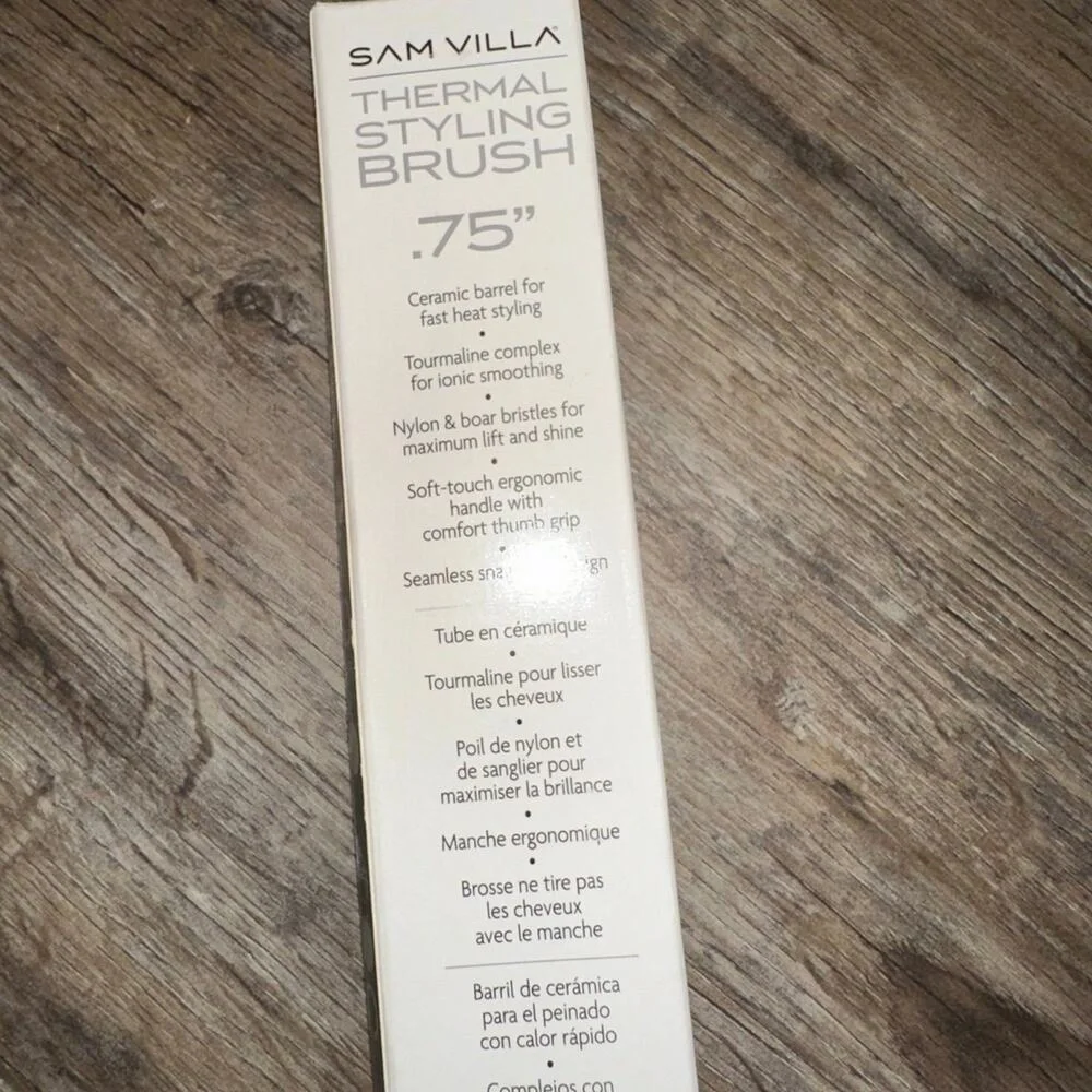 Sam Villa‎ Thermal Styling Brush .75 hair care round